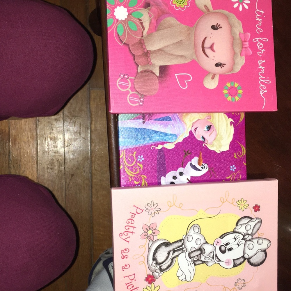 3 little girls room decor